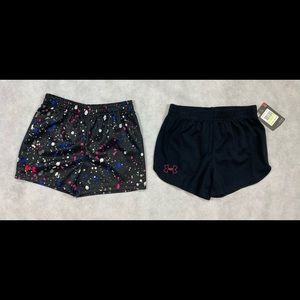 Set of 2 4t Girl Under Armour Shorts Set